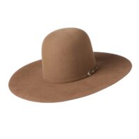 Rodeo King 10X Tan Belly Open Crown Cowboy Hat – 5" Brim
