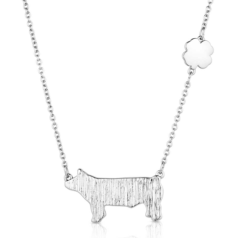 Montana Silversmiths 4-H Pig Showman Necklace NC6234